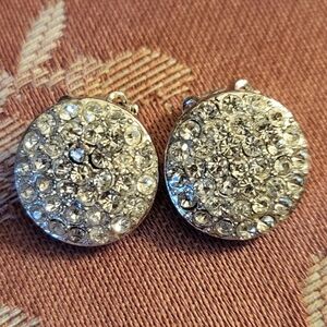 Vintage Coro Rhinestone Clips